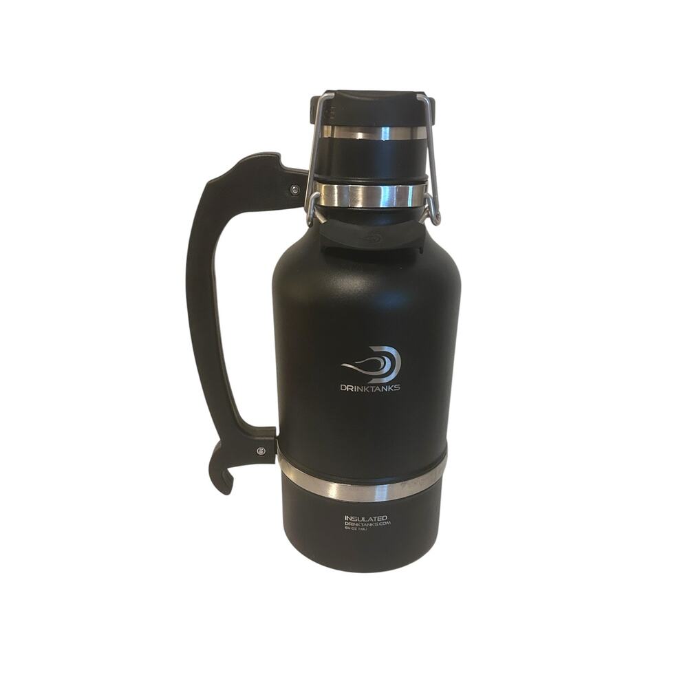DrinkTanks 64 oz Growler Black NEW